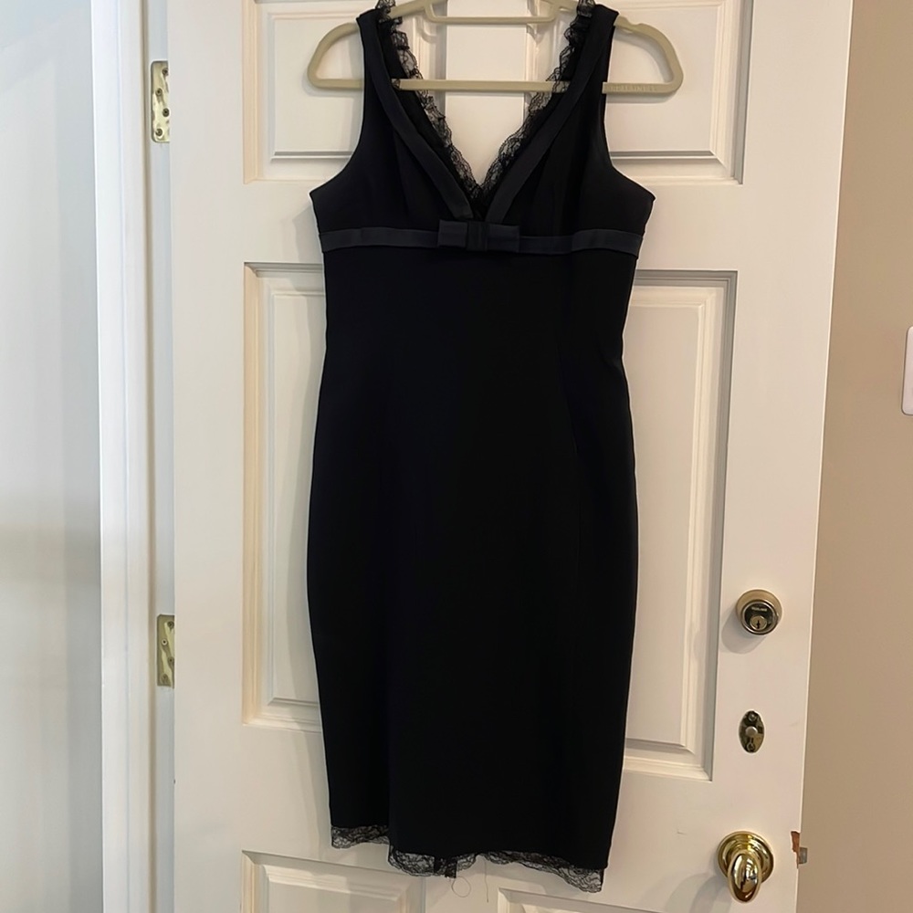 Black Dolce &Gabbana dress. Perfect.
